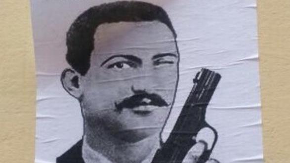 Poster con Bresci assassino del re: denuncia alla Digos