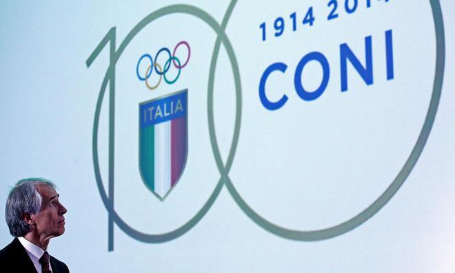Presentato il nuovo logo del Coni