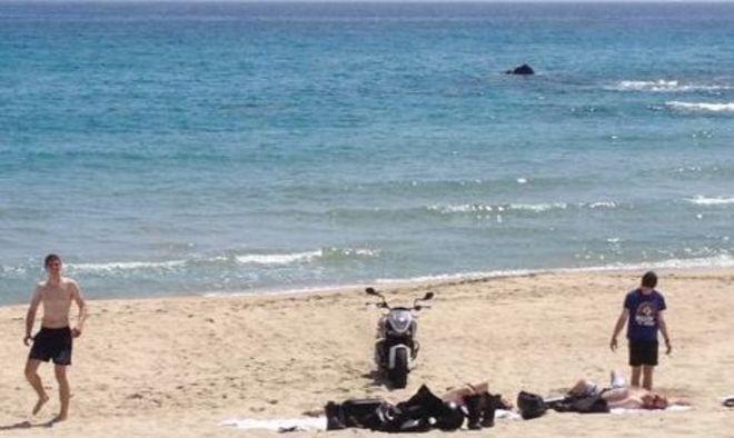 “Cross” di turisti con la moto a Orrì