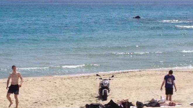 “Cross” di turisti con la moto a Orrì