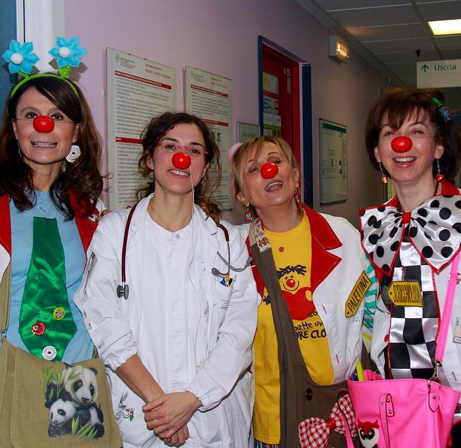 Domani in centro i clown di corsia 
