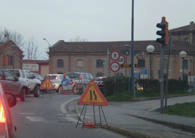 Ponte Rana, lavori ai semafori 