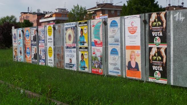 Il taglio dei cartelloni elettorali? Deciso a Roma, non in Comune