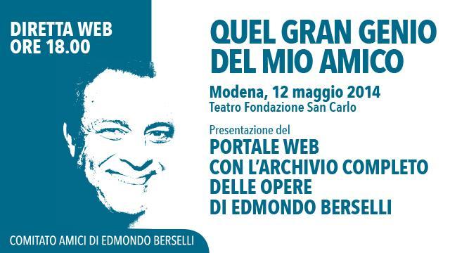 Quel gran genio di Edmondo Berselli per sempre sul web - DIRETTA DALLE 18