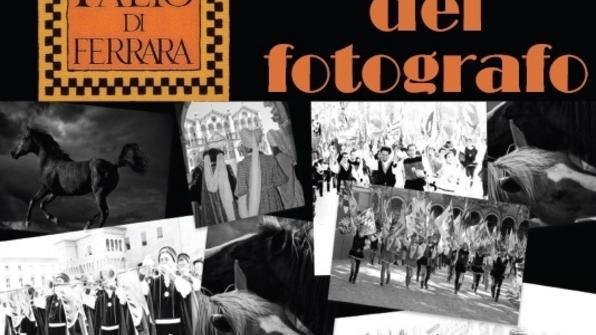 Bozzetti di drappi in Comune Foto in mostra in via Coperta