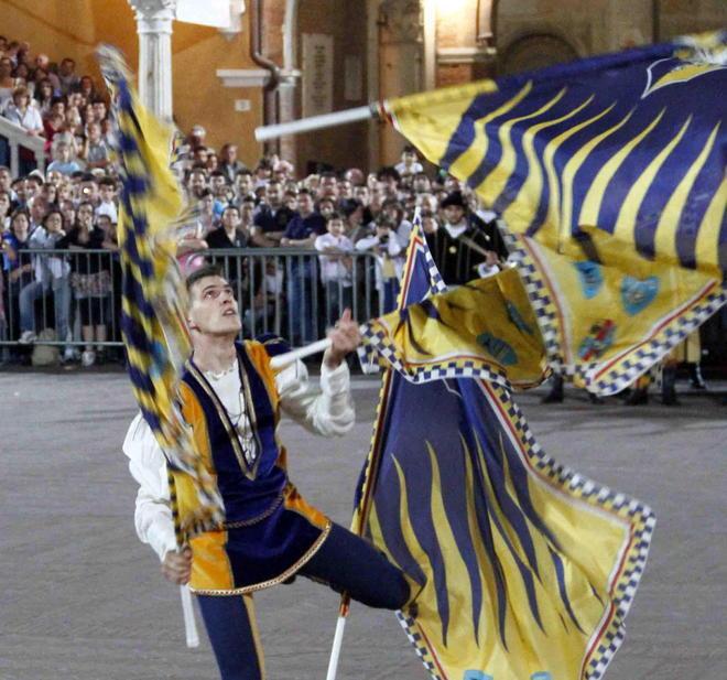 Ecco tutti i nomi degli sbandieratori e dei musici in gara stasera e domani