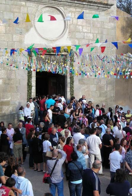 Pellegrini in preghiera per celebrare Sant’Ignazio