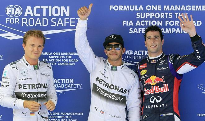 In pole c’è sempre Hamilton Le Ferrari sesta e settima