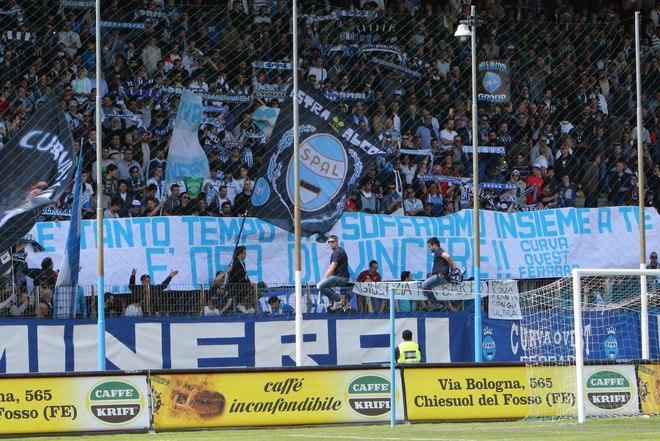 Il pubblico del Mazza ha portato la Spal su un altro pianeta 
