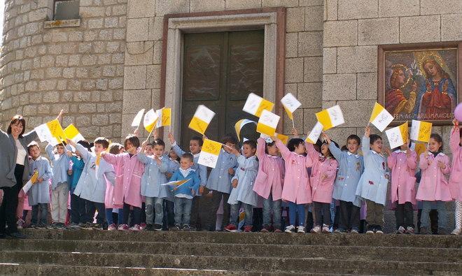Le Grazie, la scuola con papa Francesco