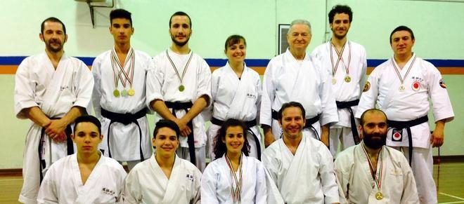 Per il Furinkazan 10 medaglie ai regionali