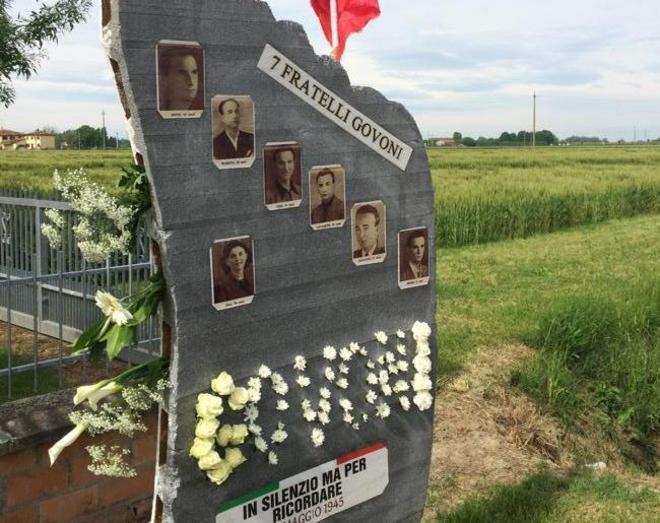 Commemorati i sette fratelli Govoni
