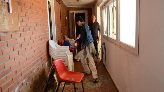 Ladri negli spogliatoi del parco Fausto Noce