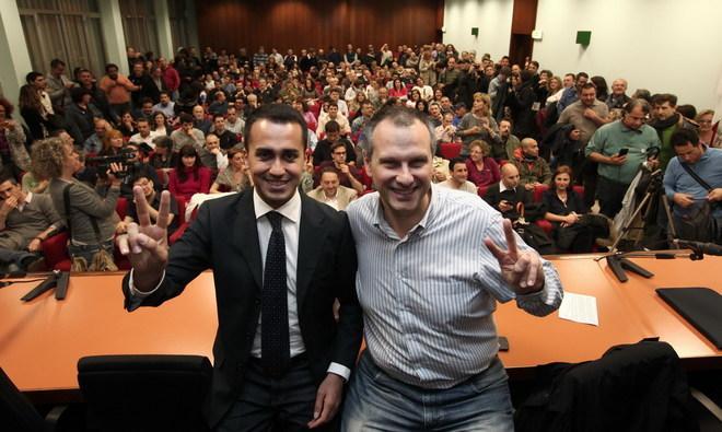 Di Maio con i grillini modenesi
