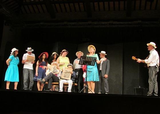 L’Officina teatrale A-ctuar trionfa a palazzo Bellini 