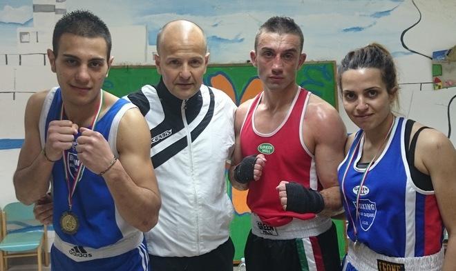 Alti e bassi per il Boxing club Sassari sul ring di Florinas