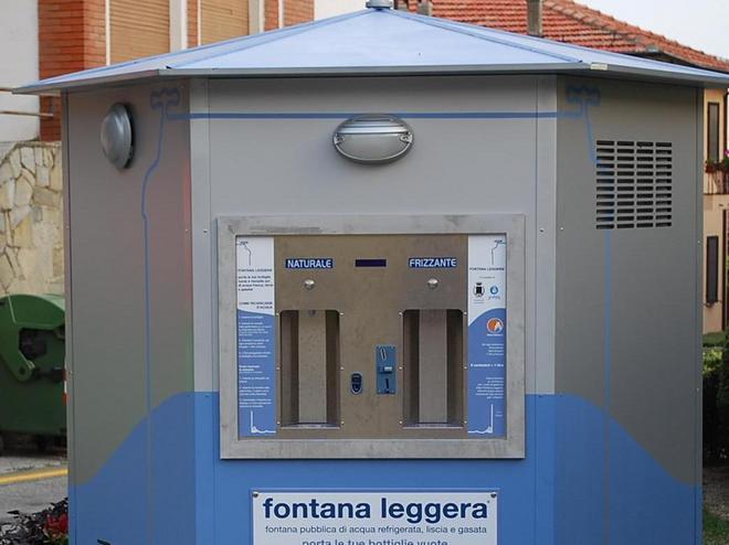 In città tre distributori di acqua 
