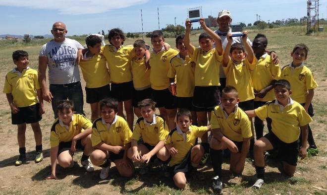 L’Olbia under 12 avanti a passo di carica