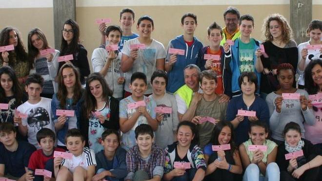 150 ragazzi a lezione di educazione stradale
