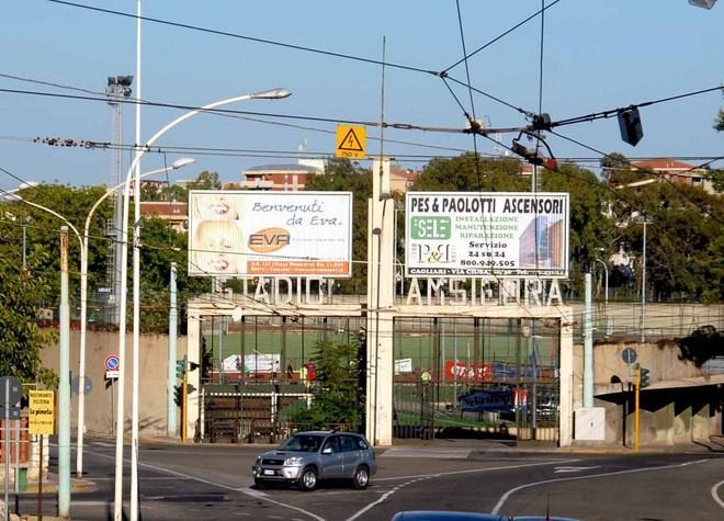 Vicino al glorioso Amsicora “Viale Campioni d’Italia 1969-1970” 