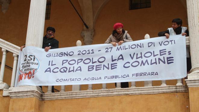 Il Comitato Acqua pubblica: ecco il nostro questionario per i candidati