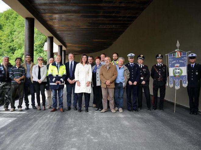 Fellicarolo, il “battesimo” della galleria 
