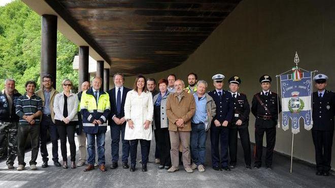 Fellicarolo, il “battesimo” della galleria