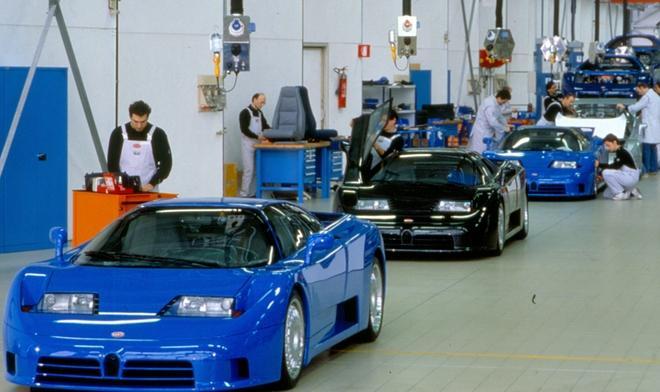 Festa ex dipendenti Bugatti