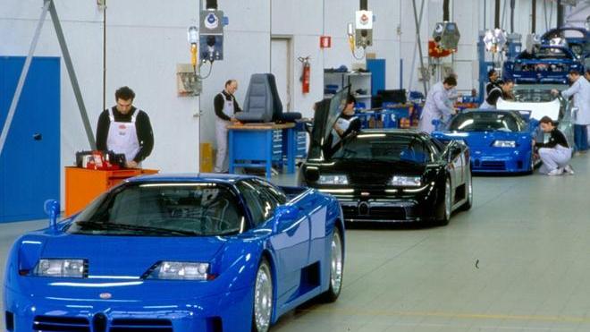 Festa ex dipendenti Bugatti