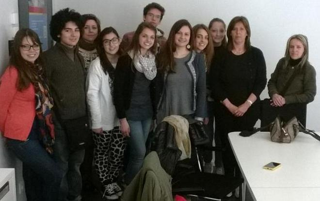 Studenti al parlamento europeo 