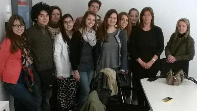 Studenti al parlamento europeo