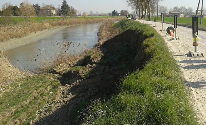 Frana, via ai lavori sulla comunale