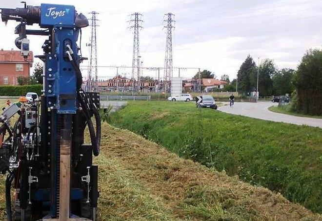 Un bacino di laminazione contro gli allagamenti 