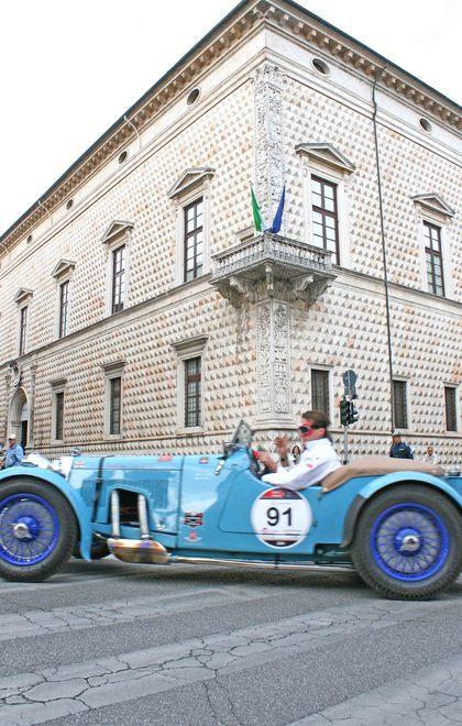 Prova cronometrata La gita a Ferrara della Mille Miglia 