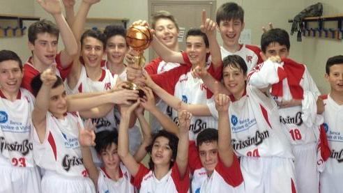 Alla Grissin Bon il titolo regionale Under 14