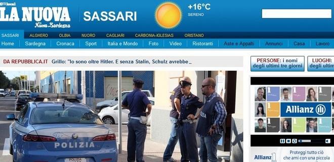 Sfilata in diretta sul sito della Nuova