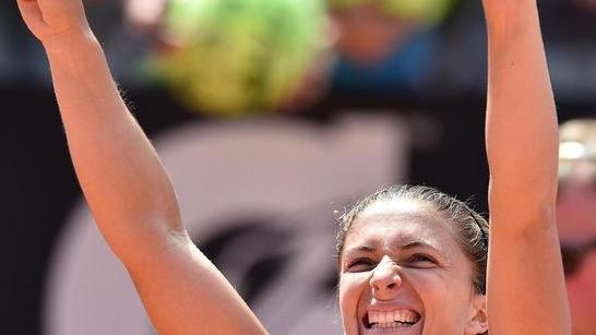 Errani sogna l’impresa Il Foro Italico è con lei