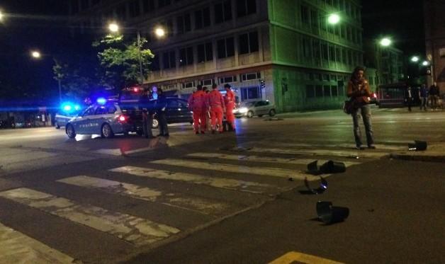 Schianto all’incrocio Tre persone all’ospedale 