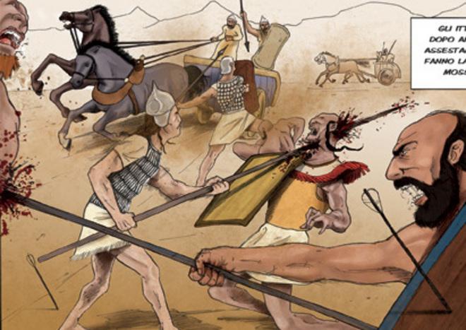 I mitici soldati Sherdan nella guerra tra Egizi e Ittiti 