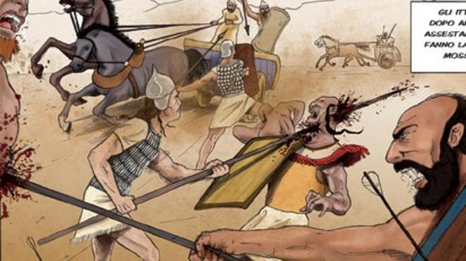 I mitici soldati Sherdan nella guerra tra Egizi e Ittiti