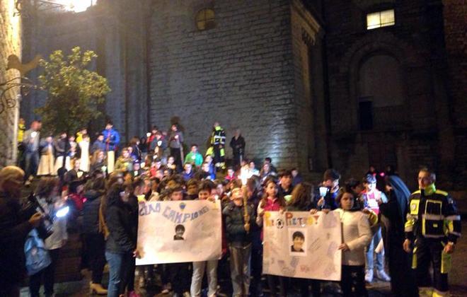 Strage di Tempio, in duemila alla fiaccolata per ricordare le vittime 