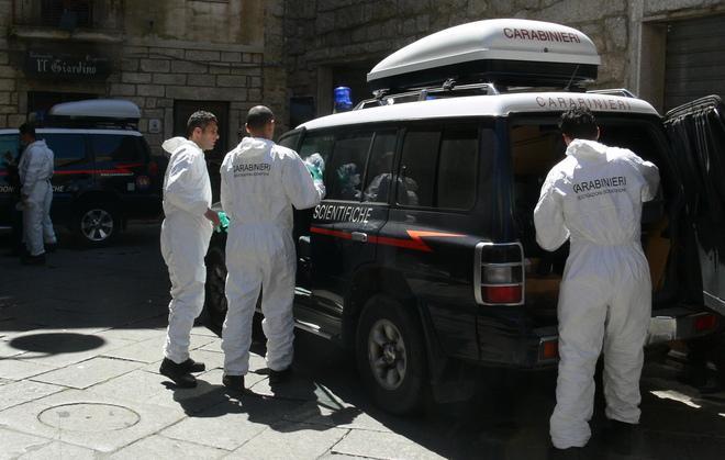 La casa passata al setaccio dai Ris di Cagliari 