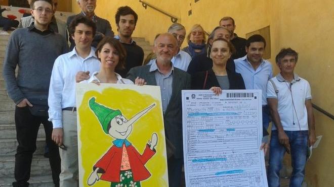 «Grande multa e naso per il Piccolo Putin»