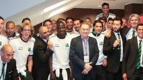 Sassuolo, a S. Siro festa con Squinzi. Domani coi tifosi