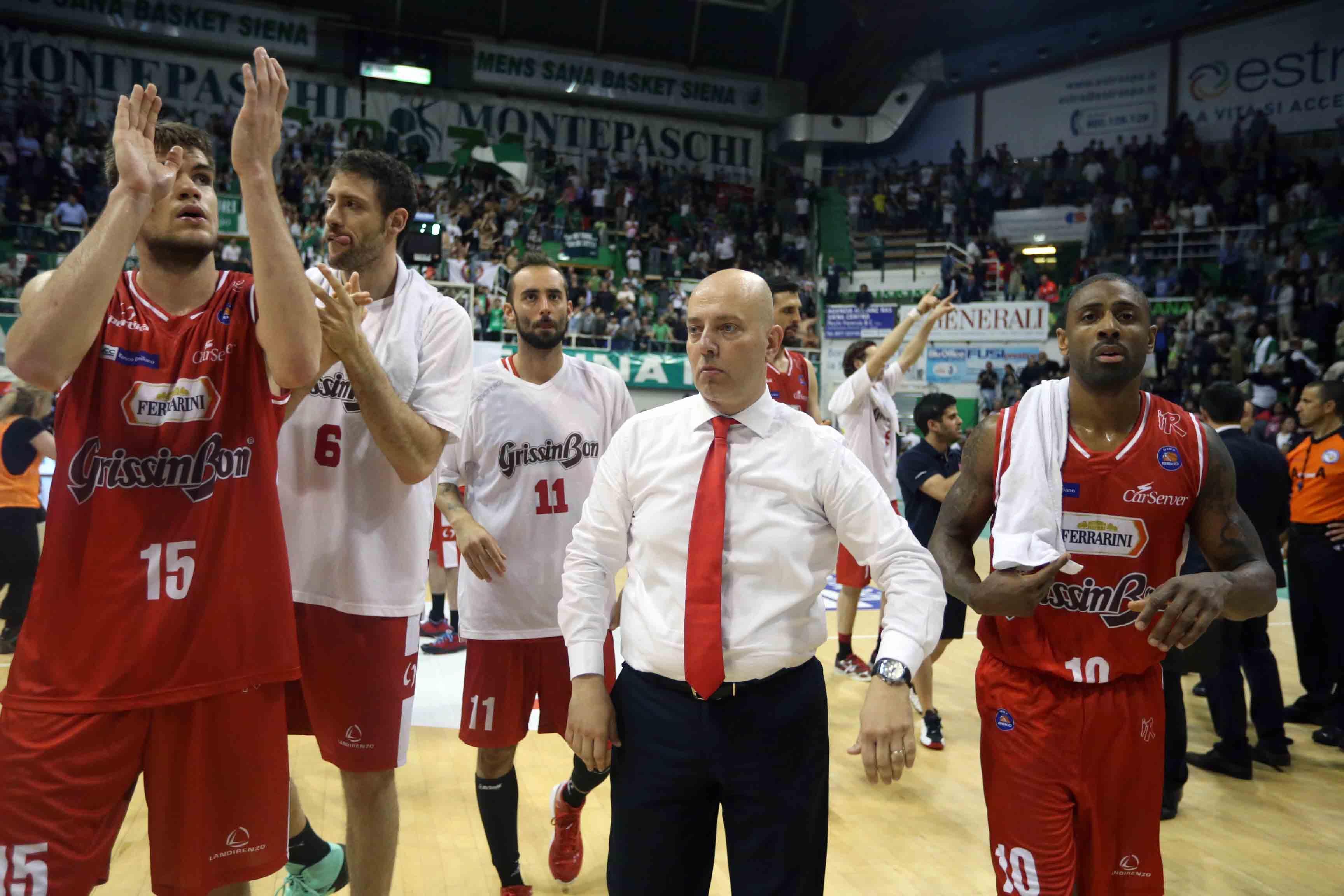 La Grissin Bon domina, contro Siena finisce 82-85 
