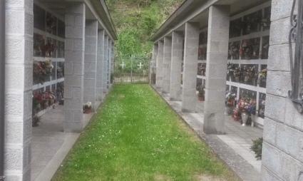 Ladri si portano via i fiori dalle tombe del cimitero