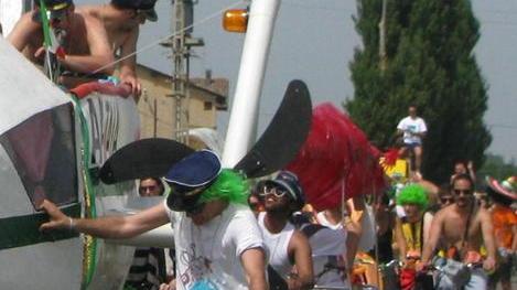 Durante la Balorda tre al Ramazzini perchè sono ubriachi