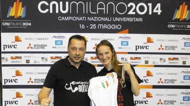 Dorota Kusiak centra il tris È ancora tricolore universitaria