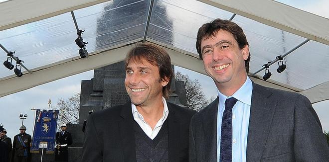 La Juventus e mister Conte insieme per un altro anno 