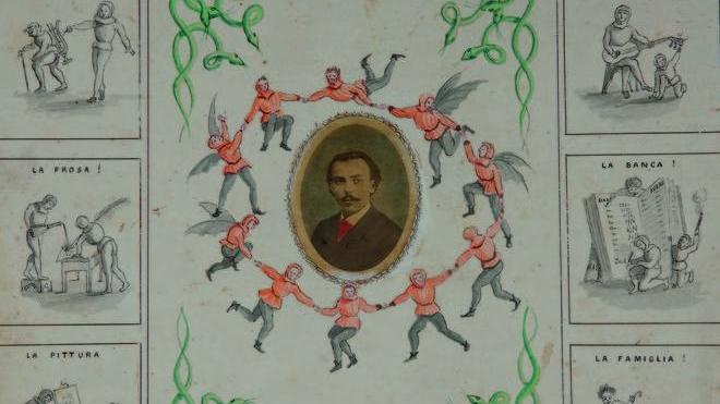 Enrico Costa segreto: l’album dell’ozio di uno scrittore geniale